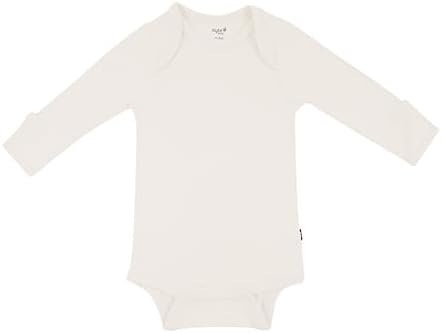 KYTE BABY Soft Bamboo from Rayon Long Sleeve Unisex Bodysuit, 0-24 Months by KYTEBABY