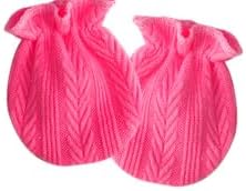 AQOKKA Newborn Baby Mittens No Scratch Cotton Elastic Wrist Gloves Infant - Image 6