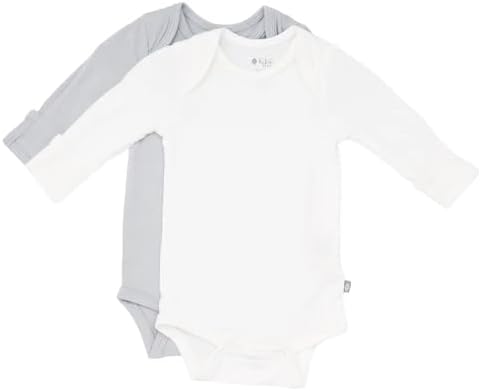 KYTE BABY Rayon made from Bamboo Long Sleeve Baby Bodysuits by KYTEBABY