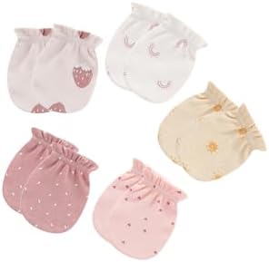 Baby Hats Mittens and Socks Set Soft Cotton Newborn Hat Glove - Image 6