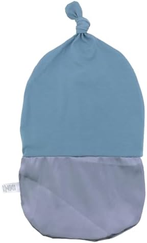 Silky Satin Lined Newborn Hat Hair Care Knot Beanie Hats - Image 5