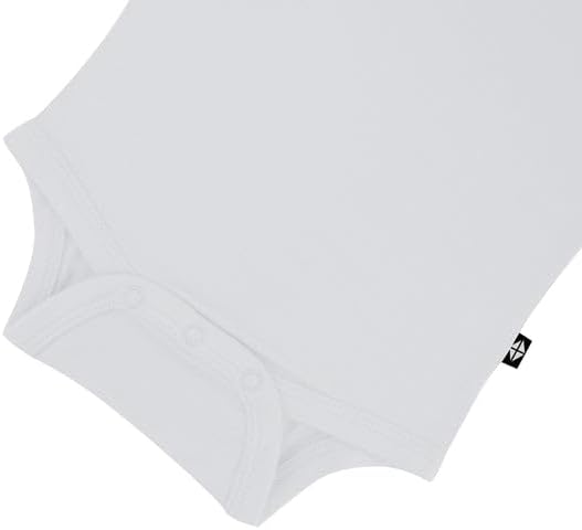 KYTE BABY Short Sleeve Baby Bodysuit, Buttery Soft Rayon Made From Bamboo - Image 4