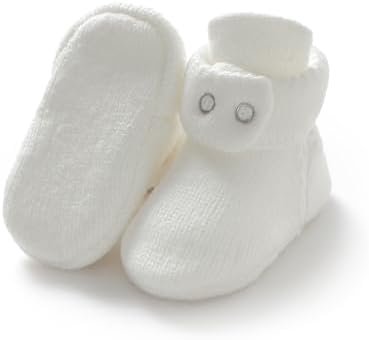 Avibae Baby Booties, Warm Infant Girl Boy Socks Bootie, Newborn Knit Shoes - Image 2