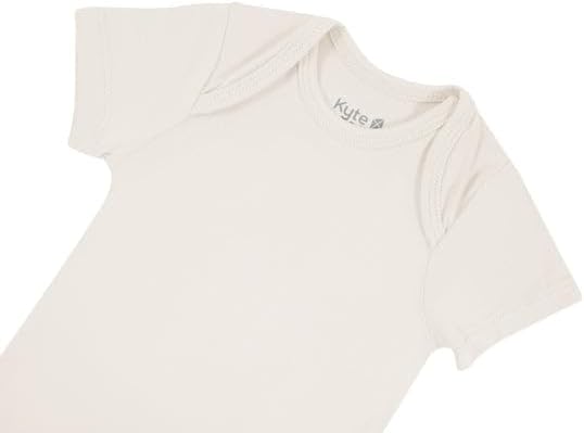 KYTE BABY Short Sleeve Baby Bodysuit, Buttery Soft Rayon Made From Bamboo - Image 5