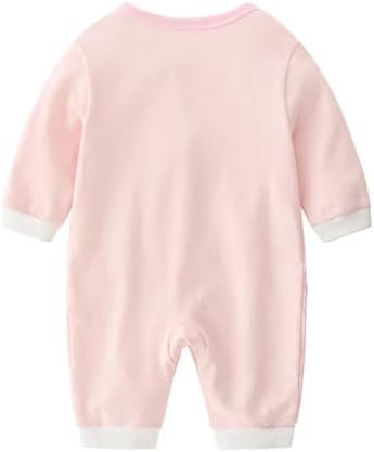 Infant Baby Girl Long Sleeve Romper Cotton Cute Style Newborn Toddler Jumpsuit - Image 2