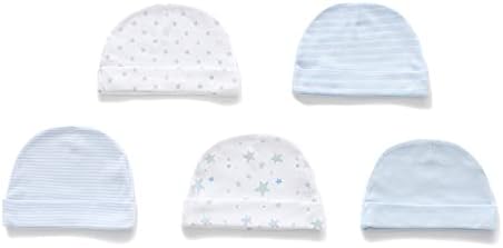 MAMIMAKA Baby Hat and Mittens Set Newborn Baby Hats Caps - Image 2