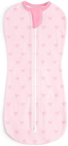 Baby Swaddle 0-2 Months, Cotton Arm-In Zipper Sleep Sack, Wearable Blankets Wrap by SANDJEST
