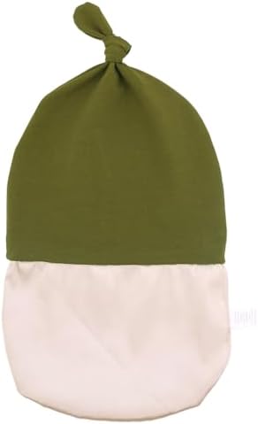 Silky Satin Lined Newborn Hat Hair Care Knot Beanie Hats - Image 5