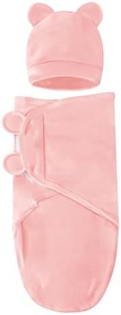Baby Swaddle Sleep Sacks with Hats by Fecawd
