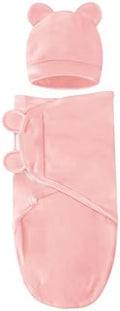 Baby Swaddle Sleep Sacks with Hats by Fecawd