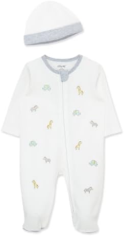 Little Me Footie Pajamas Cotton Baby Sleepwear Boys and Girls Footed Sleeper by LittleMeChildrensApparel
