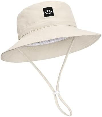 Baby Toddler Sun Hat, Kids Summer UPF 50+ Foldable Beach Bucket Hat - Image 3