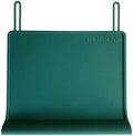 The Table Tyke Silicone Placemats for Toddlers with Patented Edge Bumper | Kids Placemats Non Slip Travel Ready | Baby Placemat BPA Free for Restaurant Dining Table | Hunter Green