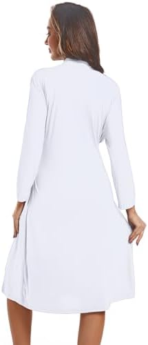 Maternity Robe with Matching Swaddle Blanket Set, Maternity Barhrobe Delivery - Image 3