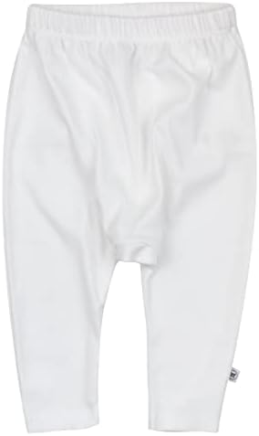 HonestBaby Unisex-Baby Multipack Harem Pants Roomy Fit Pull on Bottoms 100% - Image 5