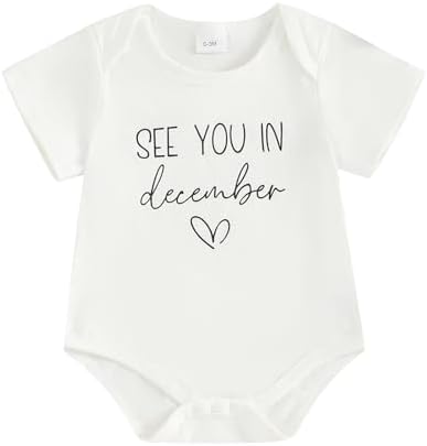 woshilaocai Baby Announcement Bodysuit Pregnancy Reveal by woshilaocai