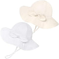 Baby Girl Sun Hat Kids Summer Beach Wide Brim Hats Toddler Bucket Hat by Weradau