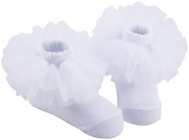 PrinceSasa Little Baby Girl Princess Lace Ruffles Socks Set - Image 4