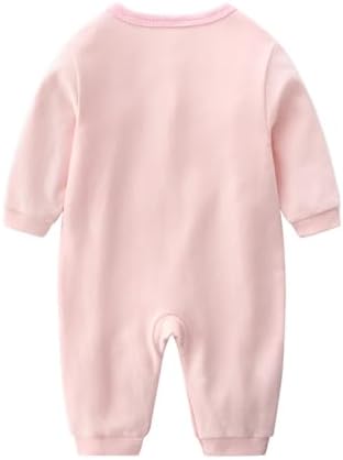 Infant Baby Girl Long Sleeve Romper Cotton Cute Style Newborn Toddler Jumpsuit - Image 2