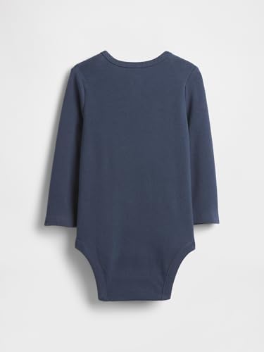 GAP Baby Long Sleeve Logo Bodysuit - Image 2