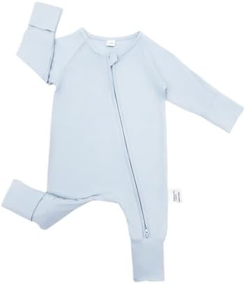 Bow Dream Bamboo Pajamas for Baby, Rayon Sleeper Romper Jumpsuit Outfit | 93% - Image 3