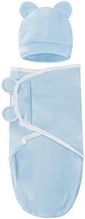 Baby Swaddle Sleep Sacks with Hats by Fecawd