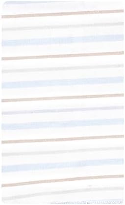 Hudson Baby Cotton Flannel Burp Cloths 10-Pack, Modern Safari Friends, One Size - Image 6