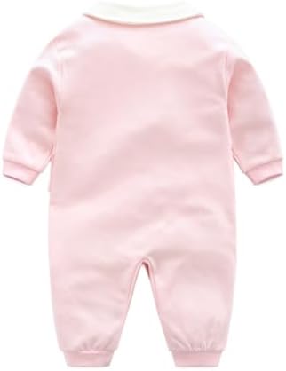 Infant Baby Girl Long Sleeve Romper Cotton Cute Style Newborn Toddler Jumpsuit - Image 2