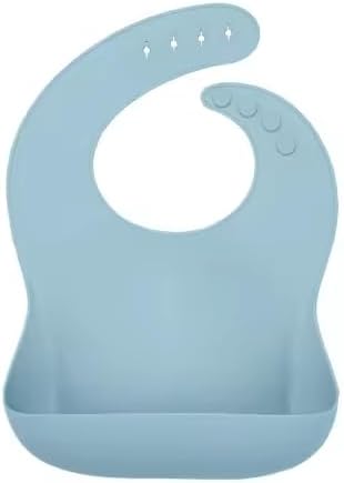 Babero Baby Bib Silicone Impermeable con Scoop Bib | Waterproof Silicone Baby by Unknown