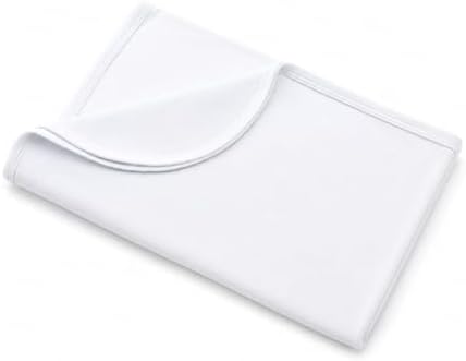 Blank Receiving Blanket for Babies, Customizable Baby Blanket for Embroidery by LittleDolphy