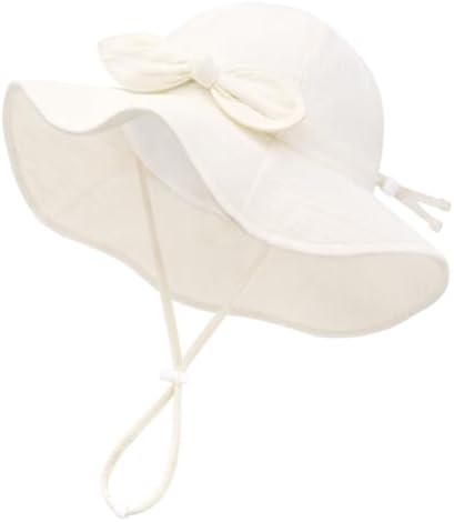 Baby Sun Hat Infant Toddler Girl Kids Sun Protection Beach Bucket Hats by DANMY