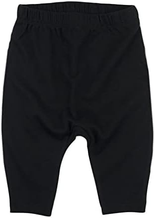 HonestBaby Unisex-Baby Multipack Harem Pants Roomy Fit Pull on Bottoms 100% - Image 2