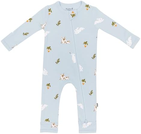 KYTE BABY Soft Bamboo from Rayon Long Sleeve Unisex Bodysuit, 0-24 Months by KYTEBABY