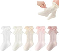 Toddler Girl Ruffle Socks Baby Girls Knee High Socks by WATOCHE