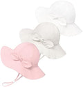 Baby Girl Sun Hat Kids Summer Beach Wide Brim Hats Toddler Bucket Hat by Weradau