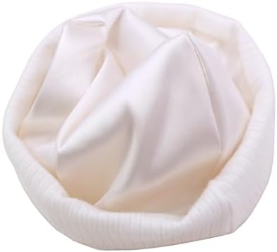 Silky Satin Lined Newborn Hat Hair Care Knot Beanie Hats - Image 3