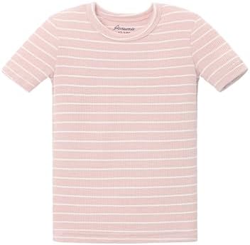 AVAUMA Stripe Pattern Baby Boys Girls Pajama Set Kids Toddler Snug fit Ribbed - Image 4