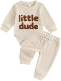 Giraropa Newborn Baby Boy Clothes Rib Knit Romper Jumpsuit Solid Sweater by Giraropa