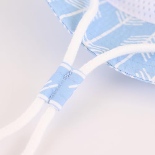 LANGZHEN Sun Protection Hat for Kids Toddler Boys Girls Wide Brim Summer - Image 4