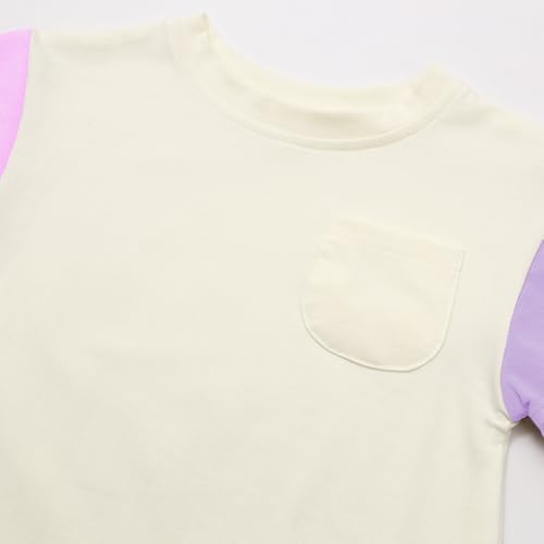 Bafeicao Baby Boy Girl Bubble Romper T Shirt Newborn Bodysuit | Color Block - Image 4