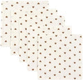 5-Pack 100% Cotton Muslin Baby Washcloths 10"X10", Heart | Ultra Soft Absorbent by Unknown