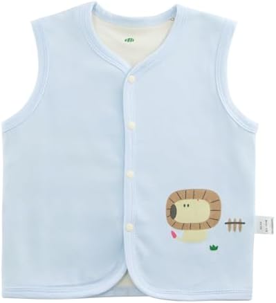 Baby Vest for Girls&Boys, Cotton Reversible Vest Coat for Spring & Autumn by CHICKIDDOS