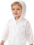 Toddlers-Baby Sun-Jacket UV-Protection-Hoodie Long-Sleeve Zip by HinyBoeh