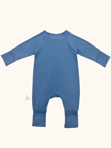 Bow Dream Bamboo Pajamas for Baby, Rayon Sleeper Romper Jumpsuit Outfit | 93% - Image 4