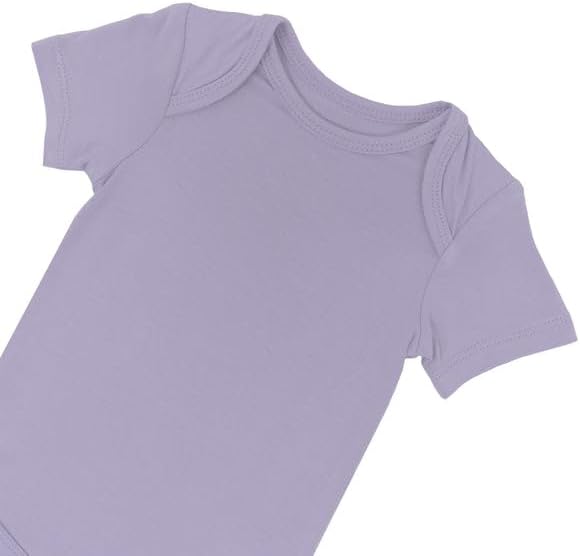 KYTE BABY Short Sleeve Baby Bodysuit, Buttery Soft Rayon Made From Bamboo - Image 4