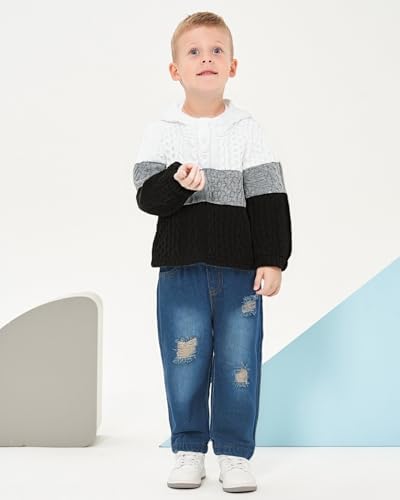 XUANHAO Baby Boy Clothes Toddler Outfits Hoodie Jeans Clothing 12 Months-5T - Image 2