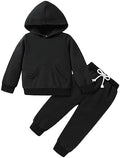 Happy Town Baby Fall Outfits for Girl Boy Long Sleeve Hoodie Top and Long by HappyTown