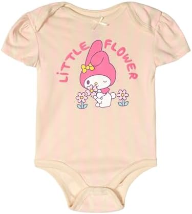 Hello Kitty Baby Girls 5 Pack Bodysuits - Image 6