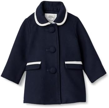 Amazon Essentials x Sofia Grainge Toddler and Baby Girls' Wool Blend A-Line by AmazonEssentials