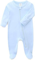 Hikido Baby Romper 100% Organic Cotton Pajamas One Piece Long Sleeve Zipper by Hikido